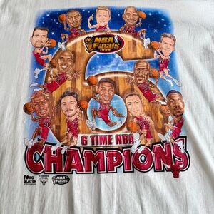 1998 Chicago Bulls Championship T Shirt- XL